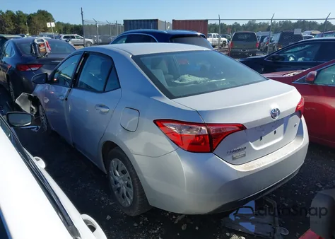 2019 Toyota Corolla Le z USA, uszkodzony, nr VIN 2T1BURHE5KC163771
